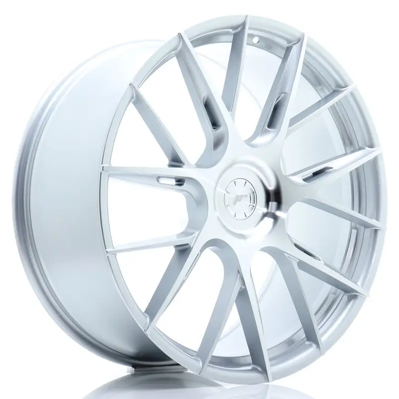 Japan Racing JR-42 22x10" (5 trous - sur mesure) ET20-54, Gris Argenté Acheter Direct