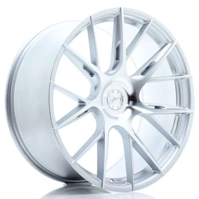 Japan Racing JR-42 22x11" (5 trous - sur mesure) ET20-46, Gris Argenté Super Prix