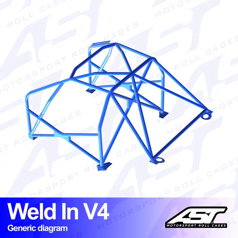 Commande En Gros Arceau 8 Points à Souder AST Rollcages V4 pour Mazda RX-7 FD