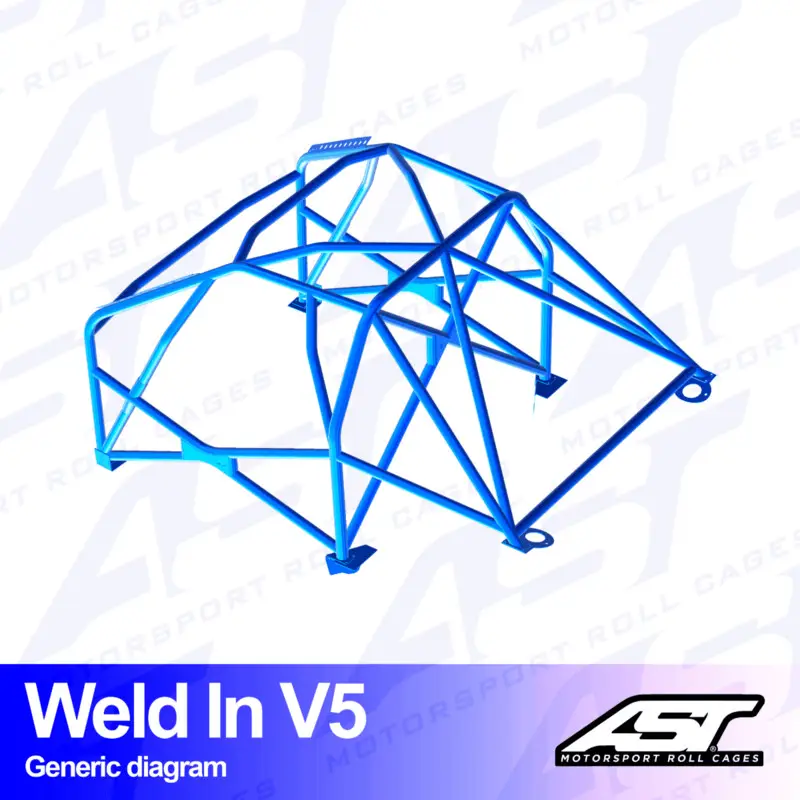 Arceau 8 Points à Souder AST Rollcages V5 pour Volvo 145 Prix Bas