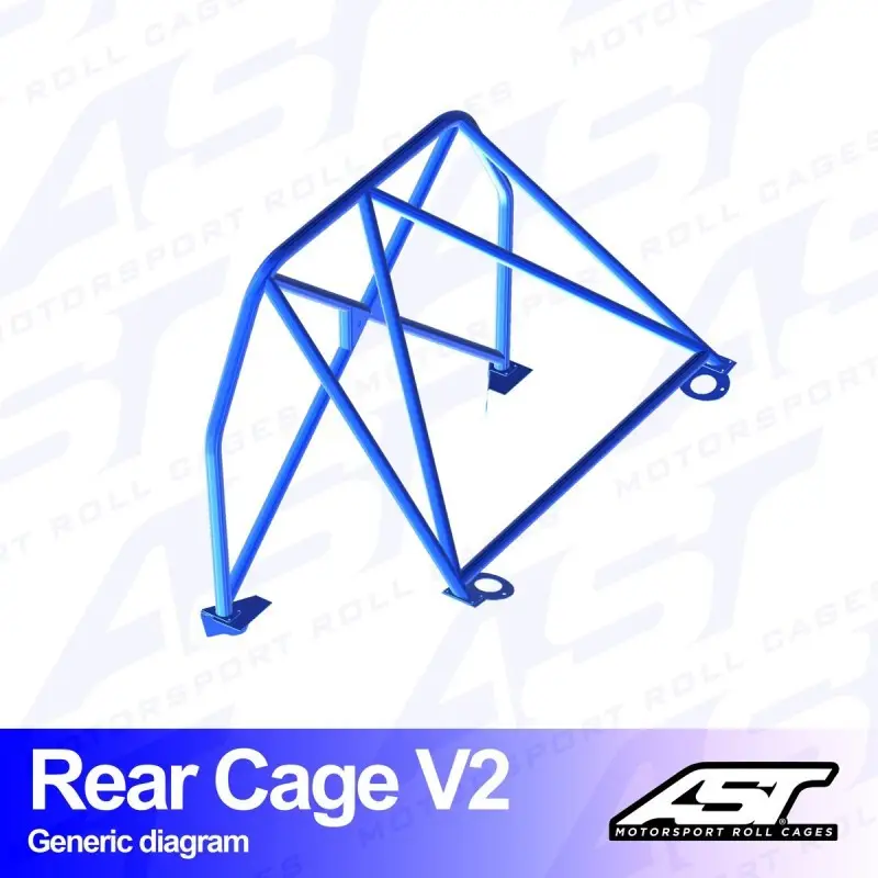 Prix Promo Demi-Arceau à Boulonner AST Rollcages V2 pour Mazda MX-3
