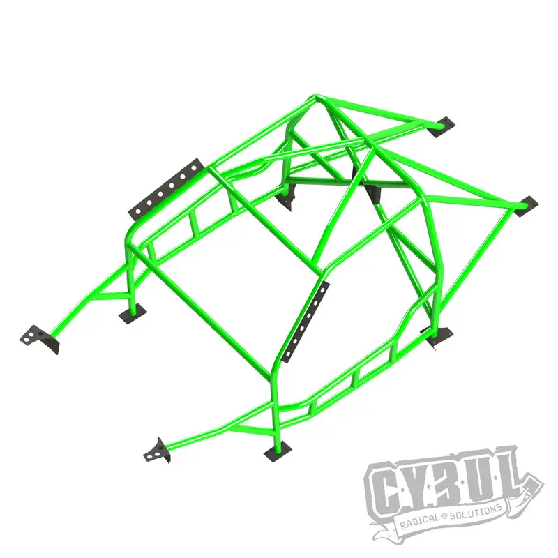 Offre Limitée Arceau Multipoints à Souder Cybul V4 Nascar pour BMW E36 Coupé