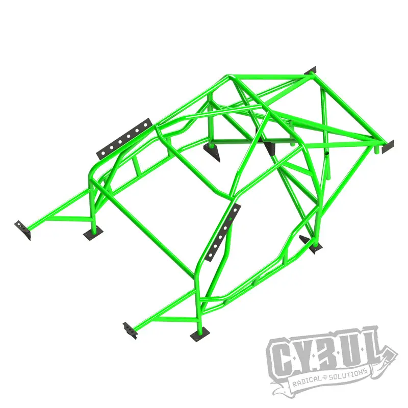 Quantité Limitée Arceau Multipoints à Souder Cybul V6 Nascar pour BMW E46 Compact