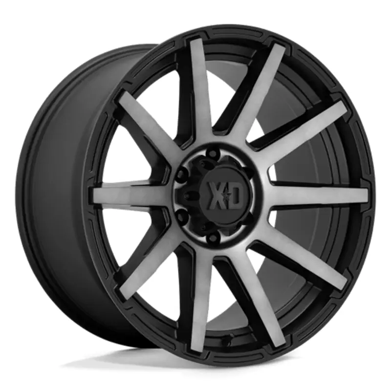 Promotion XD XD847 Outbreak 22x10" 8x180 ET12, Noir Satiné, Teinte Grise