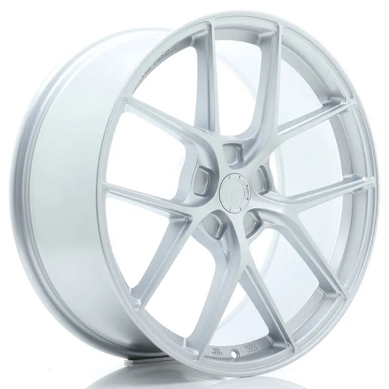 Japan Racing SL-01 Super Light 20x9" (5 trous - sur mesure) ET20-51, Gris Argenté / Poli Remise