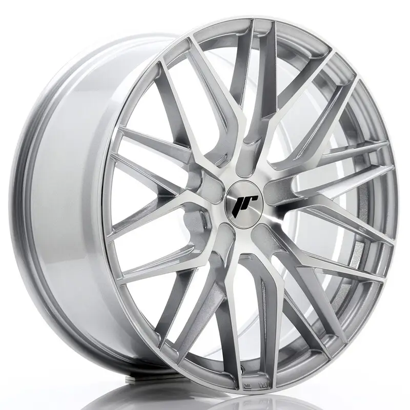 Achetez Aujourd’hui Japan Racing JR-28 19x8.5" (5 trous - sur mesure) ET20-40, Gris Argenté / Poli