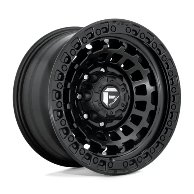 Populaire Fuel D633 Zephyr 17X9 8x165.1 ET-12, Noir Mat