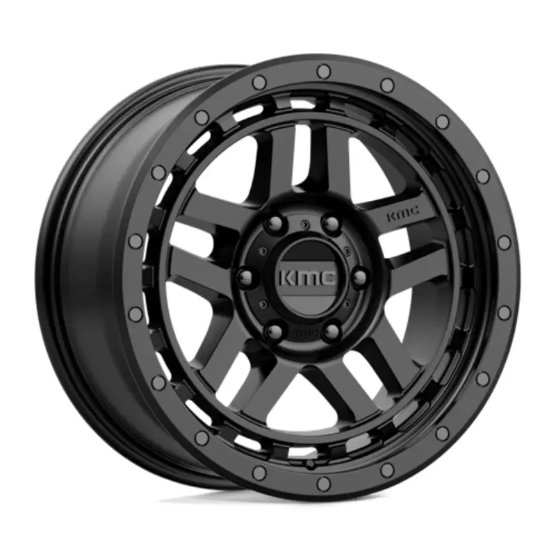 KMC KM540 Recon 18X8.5 6x114.3 ET18, Noir Satiné Prix Bas