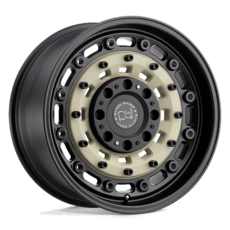 Black Rhino Arsenal 20X9.5 5x127 ET-18, Noir & Sable Populaire