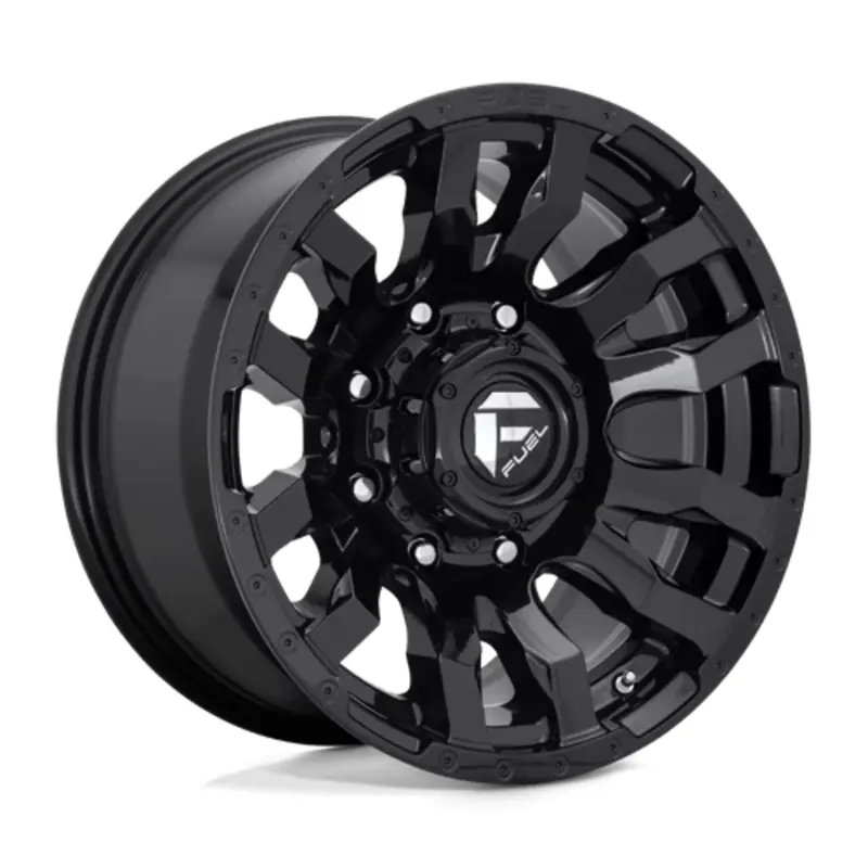 Fuel D675 Blitz 22X10 8x180 ET-18, Noir Brillant Quantité Limitée
