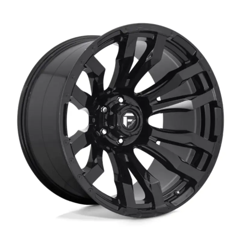 Offre Du Jour Fuel D675 Blitz 18X9 5x127 ET-12, Noir Brillant