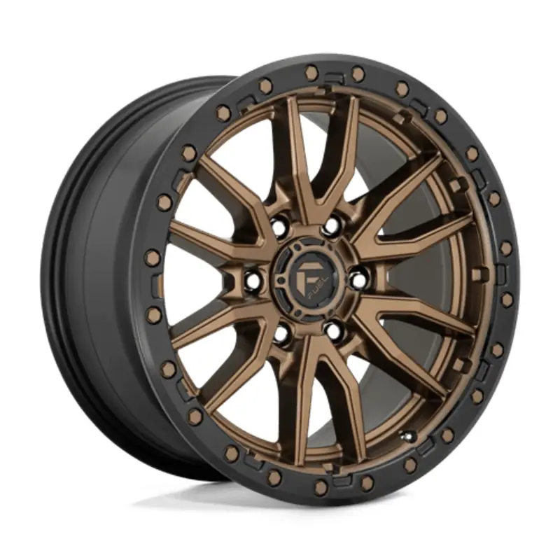 Fuel D681 Rebel 18X9 5x139.7 ET1, Bronze Mat, Cerclage Noir Quantité Limitée