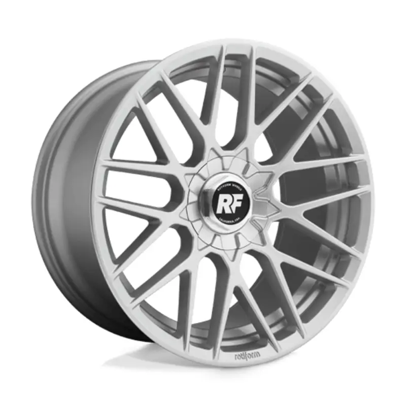 Super Prix Rotiform RSE 20x8.5" 5x112/114.3 ET45, Gris Argenté Brillant