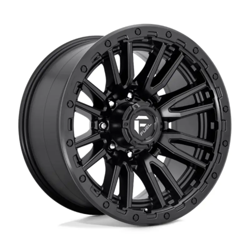 Fuel D679 Rebel 20X10 8x180 ET-18, Noir Mat Prix Cassé