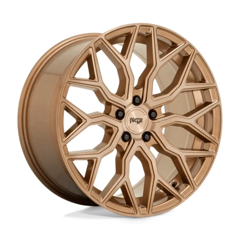 Petit Prix Niche M263 Mazzanti 19X8.5 5x112 ET42, Bronze Brossé