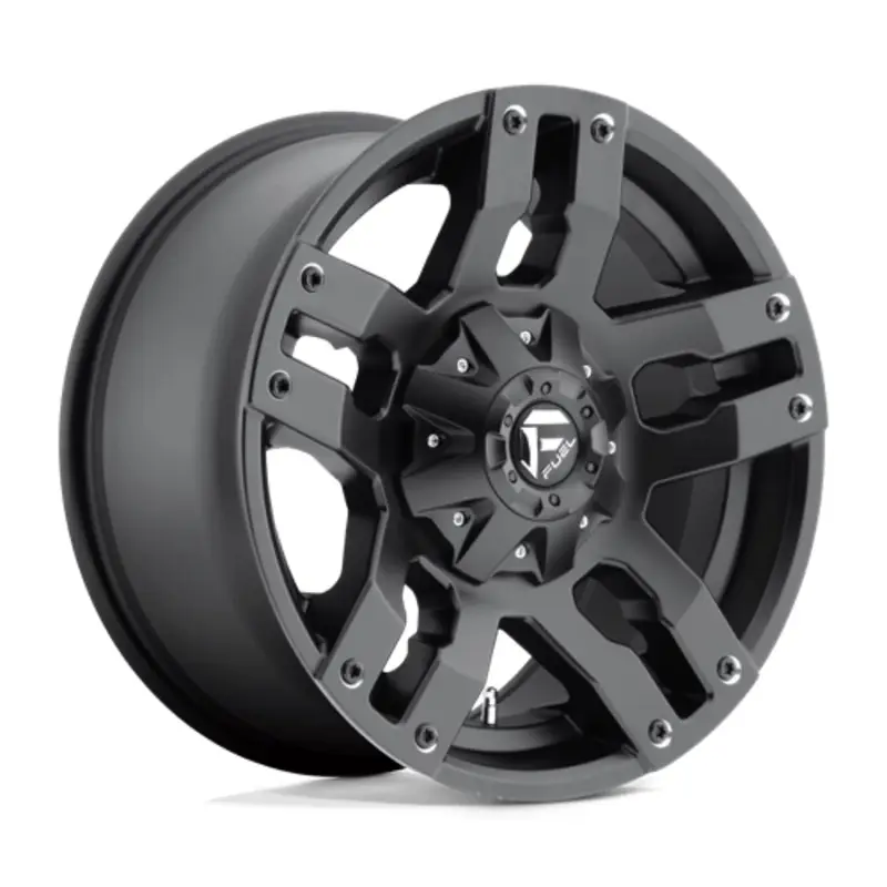 Fuel D515 Pump 18X9 6x135/139.7 ET20, Noir Mat Dernière Chance