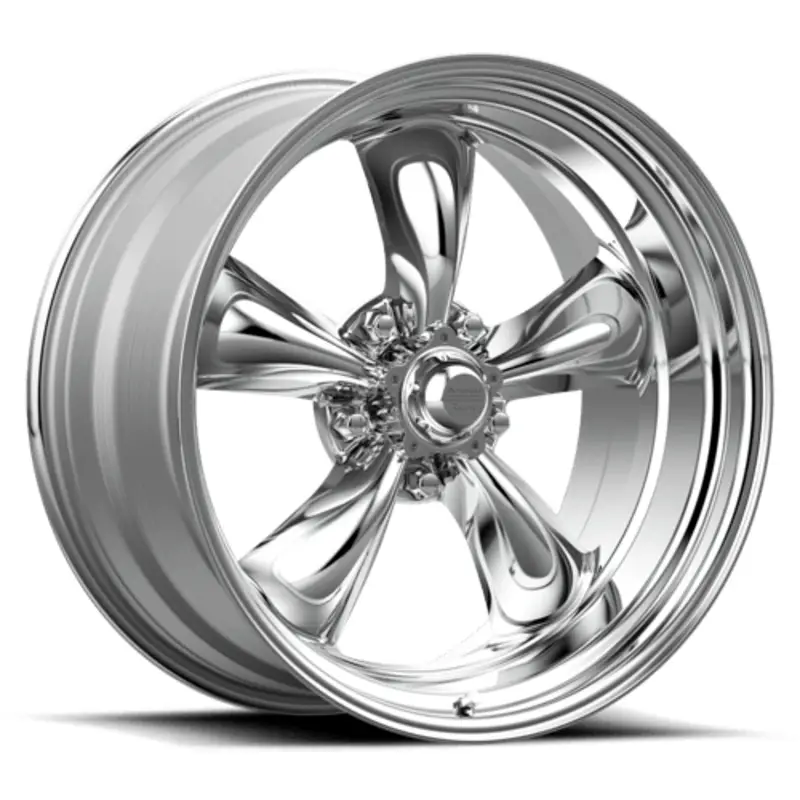 American Racing Vintage VN515 Torq Thrust II 17X7 5x127 ET0, Chrome / Poli Commander Vite