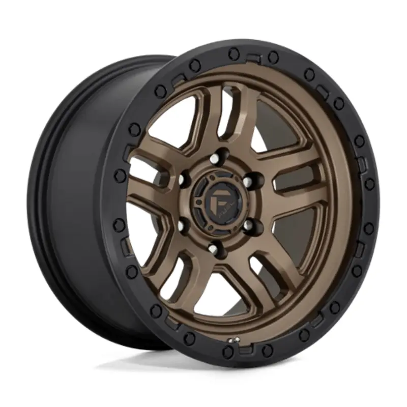Fuel D702 Ammo 20x9" 6x135 ET01, Bronze Mat, Cerclage Noir Soldes