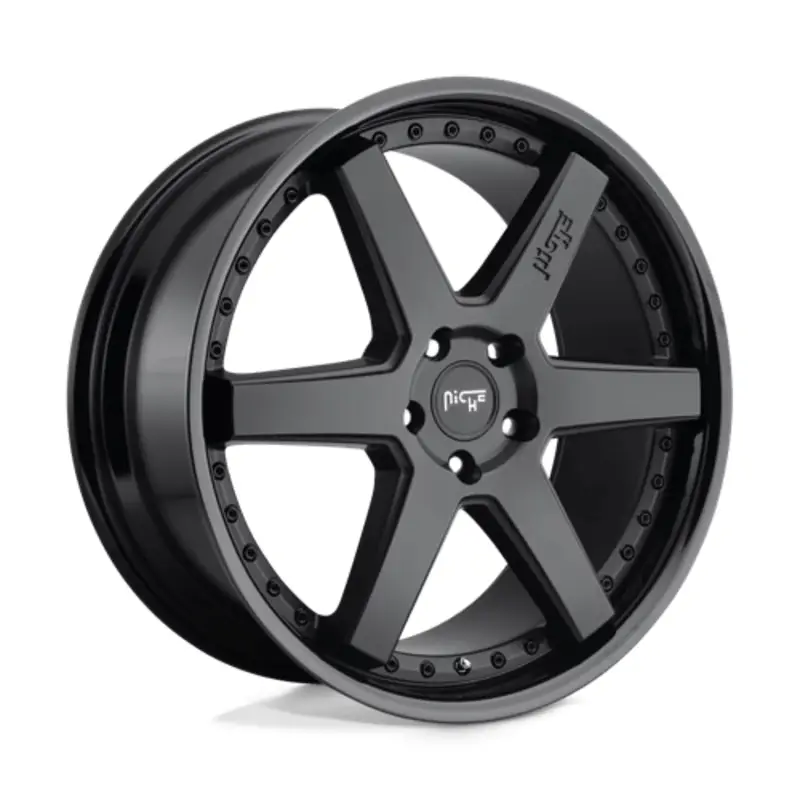 Haute Qualité Niche M192 Altair 20X10.5 5x120 ET35, Noir Mat & Brillant