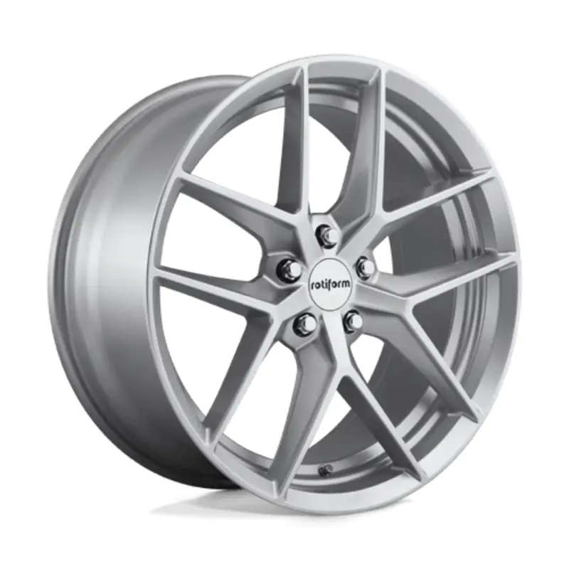 Acheter Direct Rotiform FLG 19X8.5 5x112 ET45, Gris Argenté Brillant