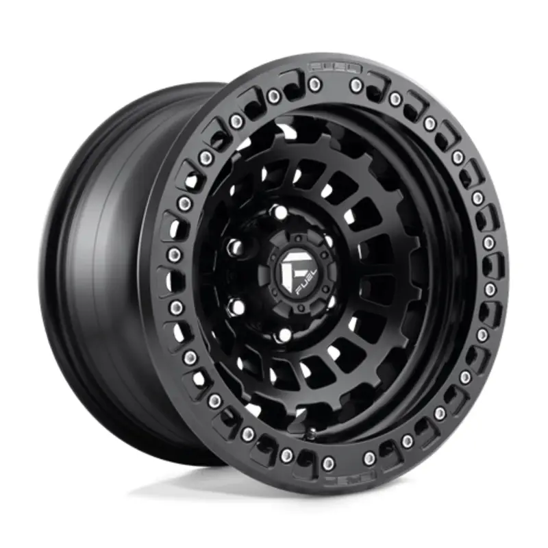 Solde Fuel D101 Zephyr Beadlock 17X9 5x127 ET-15, Noir Mat