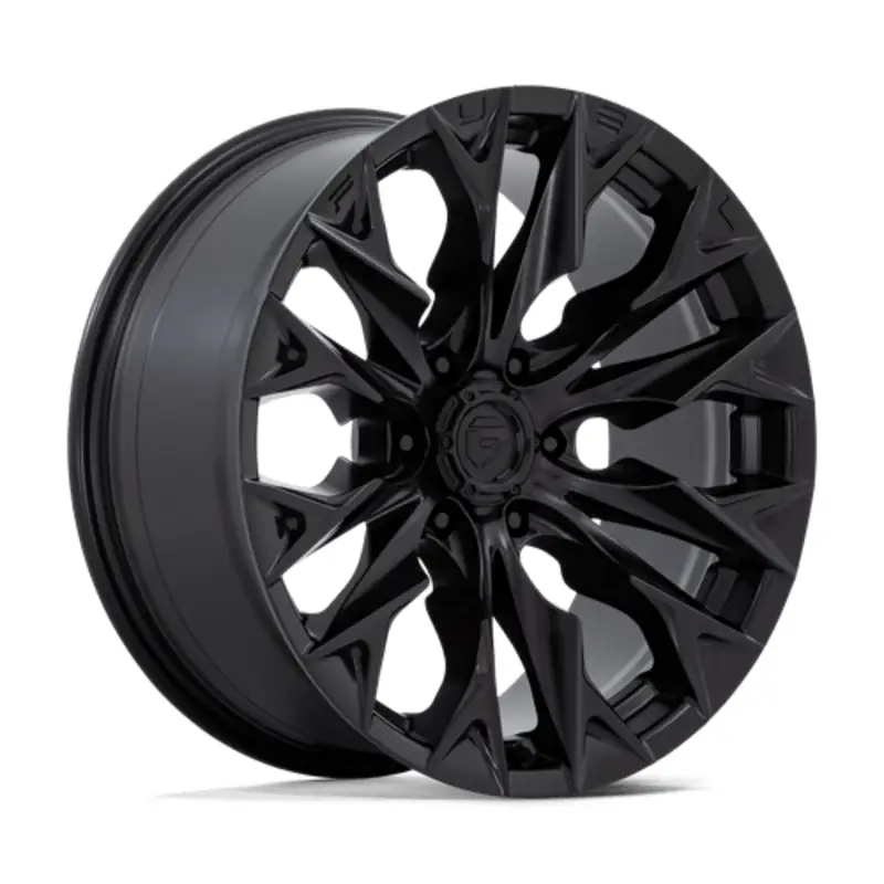 Fuel D804 Flame 20X9 6x139.7 ET1, Noir Mat Offre Limitée