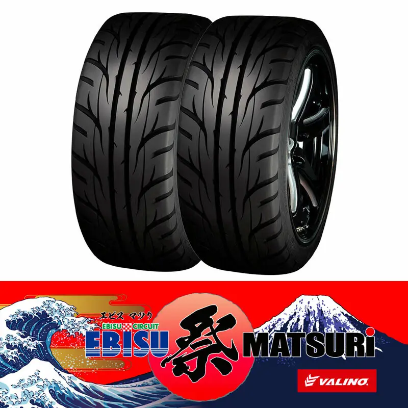 Pneus Valino Ebisu Matsuri 235/40R18 - TW360 Hard (la paire) Remise