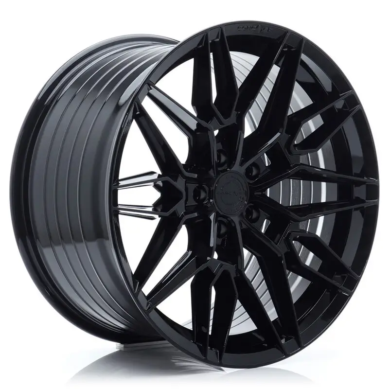 Prix Réduit Concaver CVR6 22x10" (5 trous - sur mesure) ET20-64, Noir Platine