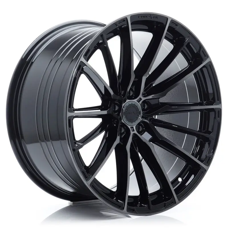 Concaver CVR7 19x9.5" (5 trous - sur mesure) ET20-45, Double Noir Brillant Acheter En Ligne