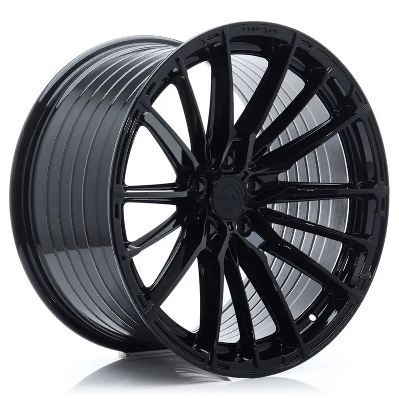 Concaver CVR7 21x11" (5 trous - sur mesure) ET11-55, Noir Platine Dernière Chance