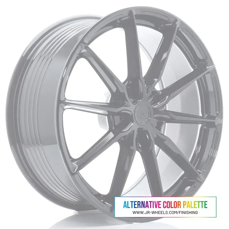 Expédition Rapide Japan Racing JR-37 Extreme Concave 21x10" (5 trous - sur mesure) ET10-64, Couleur Personnalisée !