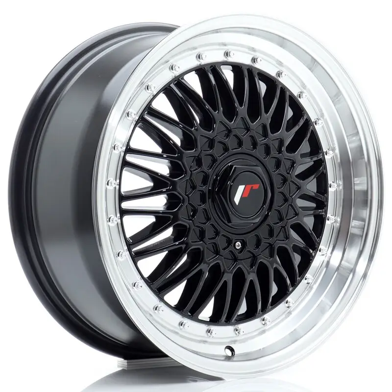 Affaire À Saisir Japan Racing JR-9 17x7.5" 4x100/108 ET35, Noir Brillant