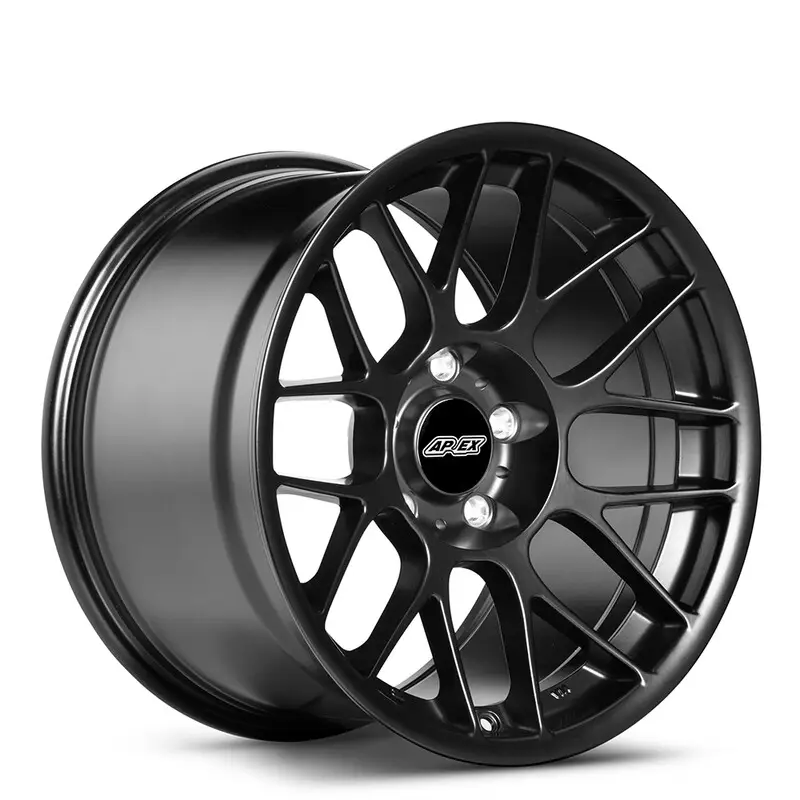 Quantité Limitée Apex ARC-8 17x9" 5x120 ET30, Noir Satiné