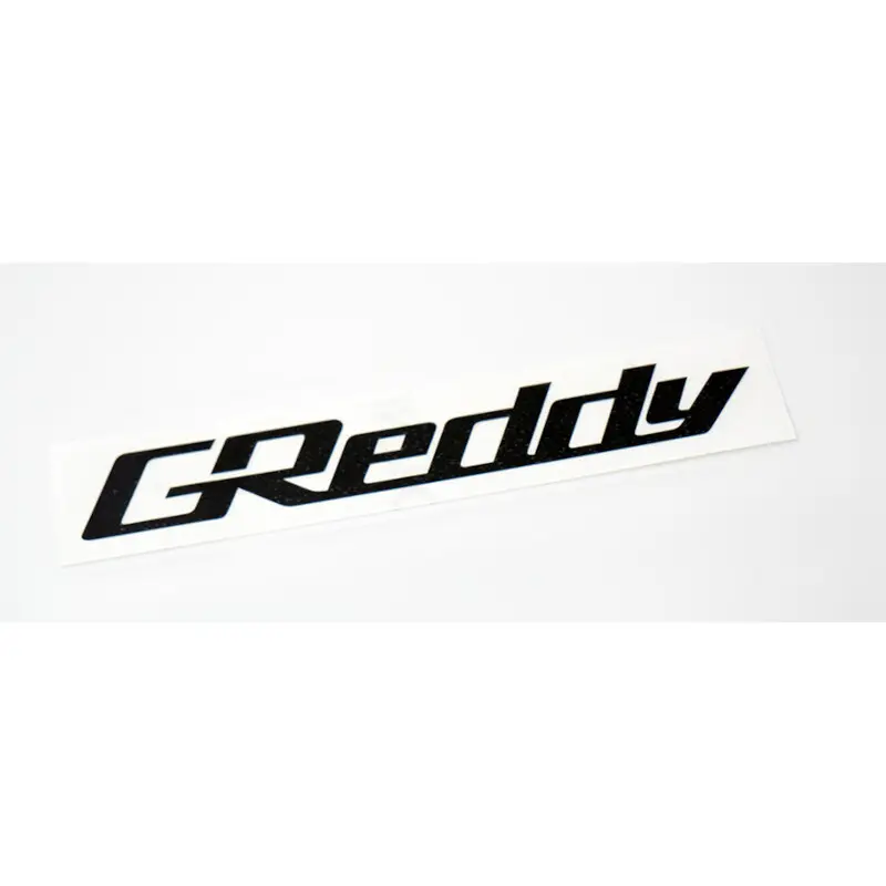 Sticker GReddy Noir (14 cm) Offre Limitée