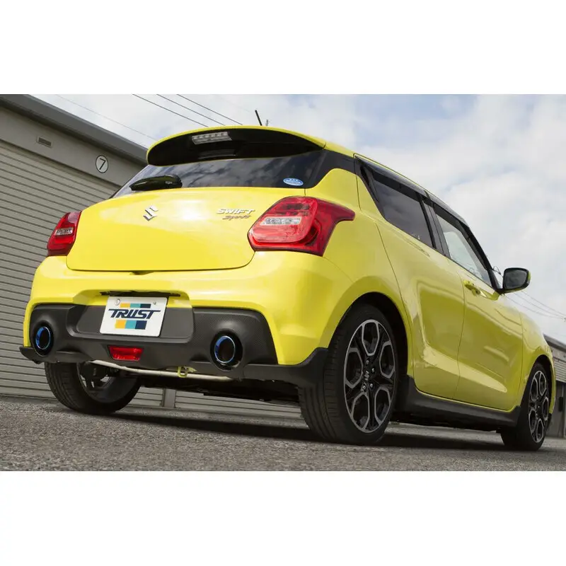 Vente Directe Silencieux GReddy Comfort Sports GT Slash + Intermédiaire pour Suzuki Swift Sport ZC33S (2017+)