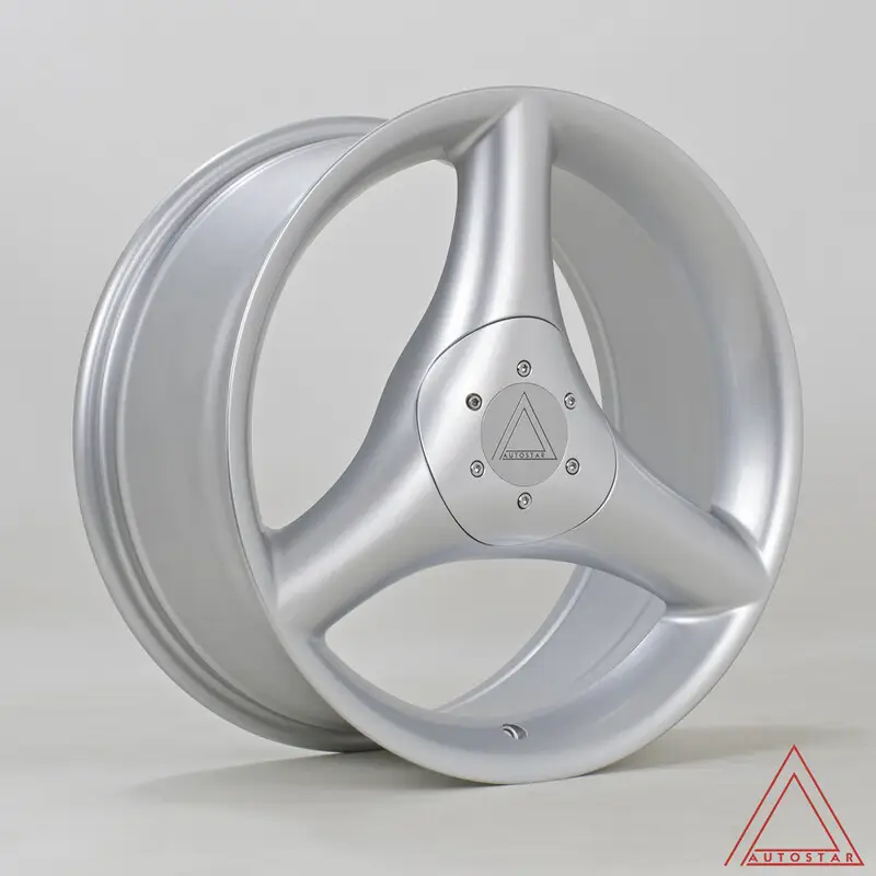 Autostar MP3 17x8" 4x100/108 ET30, Gris Argenté Expédié Aujourd’hui