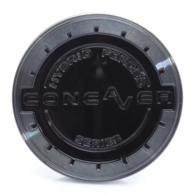 Cache Central Concaver Double Noir Brillant Must-Have