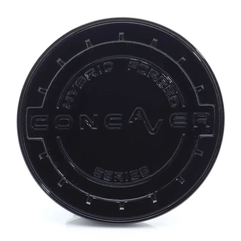 Marque Cache Central Concaver Noir Platine
