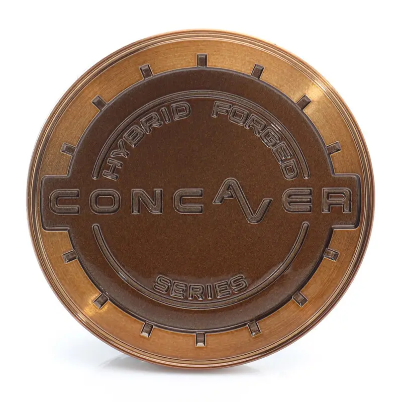 Cache Central Concaver Bronze Authentique