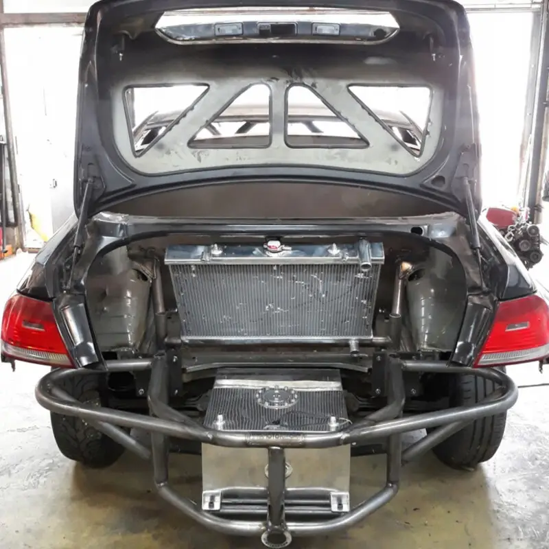 Certifié Panier / Protection de Réservoir + Crash Bar pour BMW Série 1 E82 (11-12)