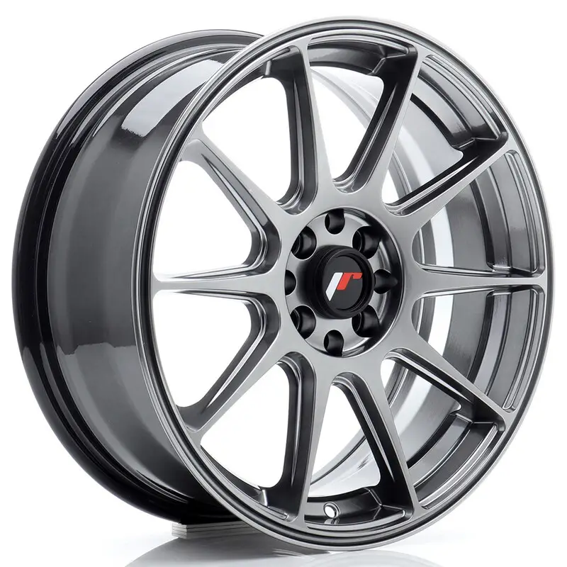 Japan Racing JR-11 17x7" 4x100/108 ET25, Hyper Black Meilleur Choix