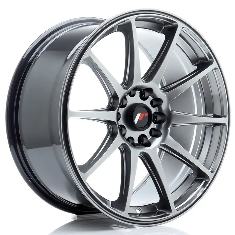 Japan Racing JR-11 18x8.5" 5x100/108 ET35, Hyper Black Livraison Express