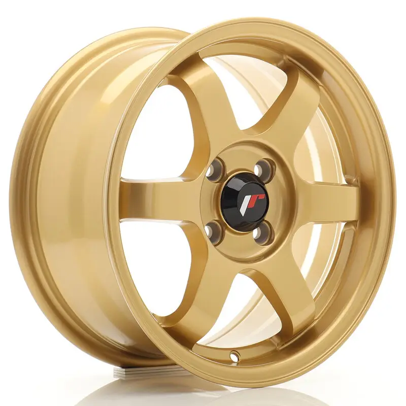 Nouveauté Japan Racing JR-3 15x7" 4x100 ET25, Doré
