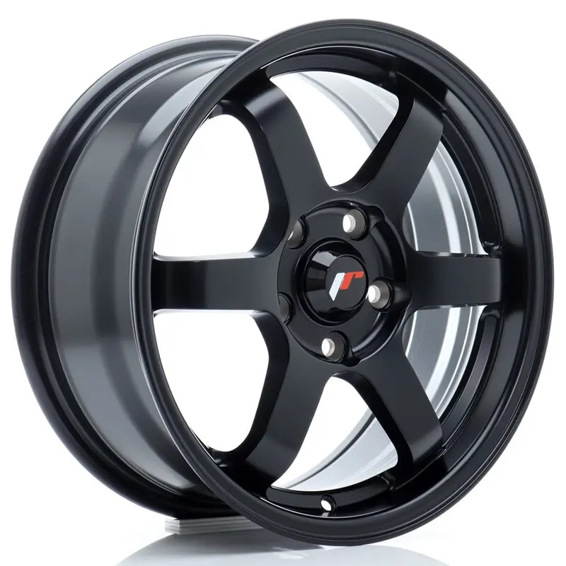 Japan Racing JR-3 16x7" 5x100 ET40, Noir Mat Offre Exclusive