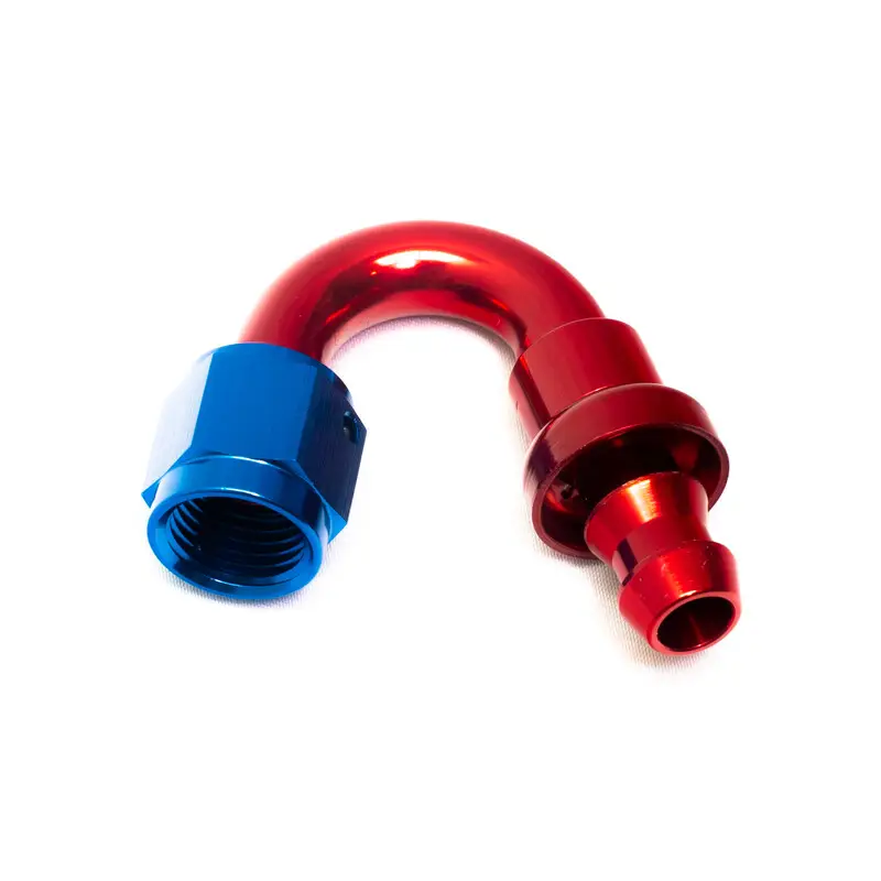 Raccord Coudé 150° à Emmancher pour Durite Dash 6 Marque