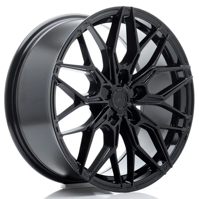 Pas Cher Japan Racing JR-46 18x8.5" (5 trous - sur mesure) ET20-51, Noir Brillant