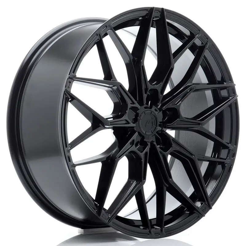 Achetez Aujourd’hui Japan Racing JR-46 20x8.5" (5 trous - sur mesure) ET20-45, Noir Brillant