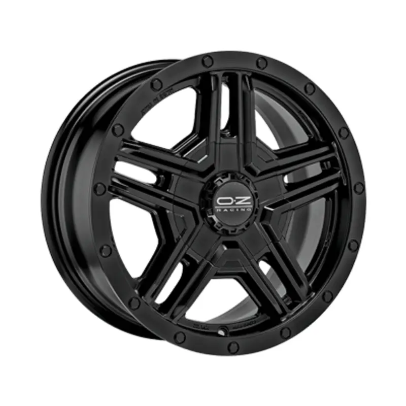 OZ Rally Adventure 17x8" 5x127 ET20, Noir Mat / Satiné Must-Have