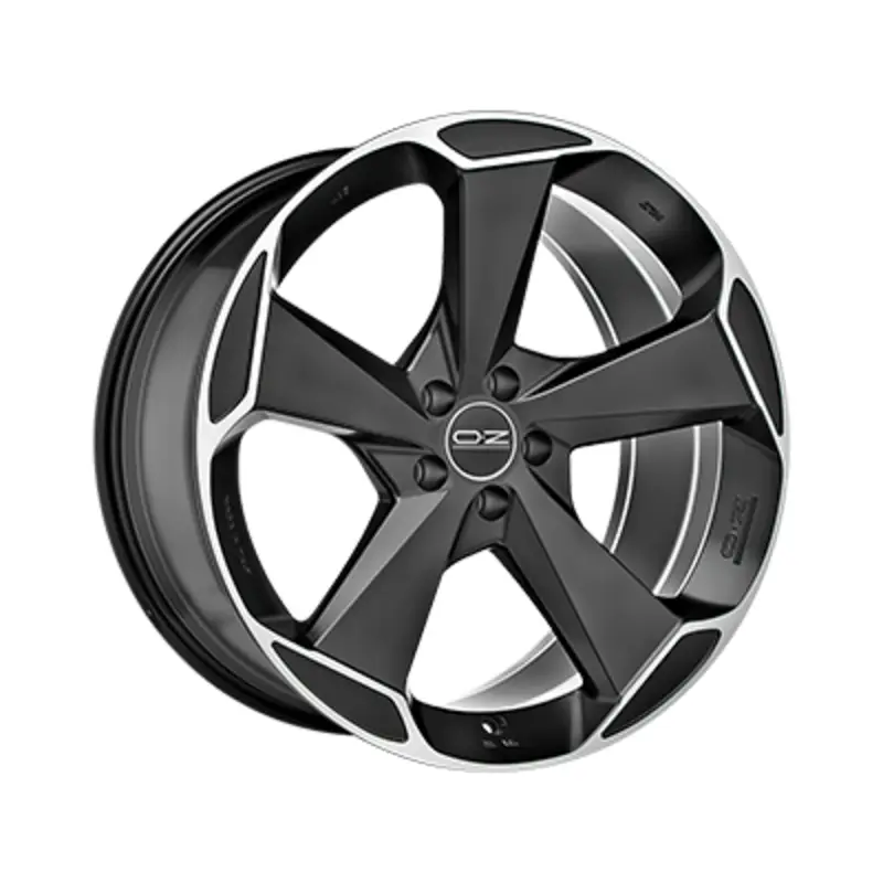 Dernière Chance OZ Aspen HLT 21x11" 5x130 ET60, Noir Mat Bord Poli