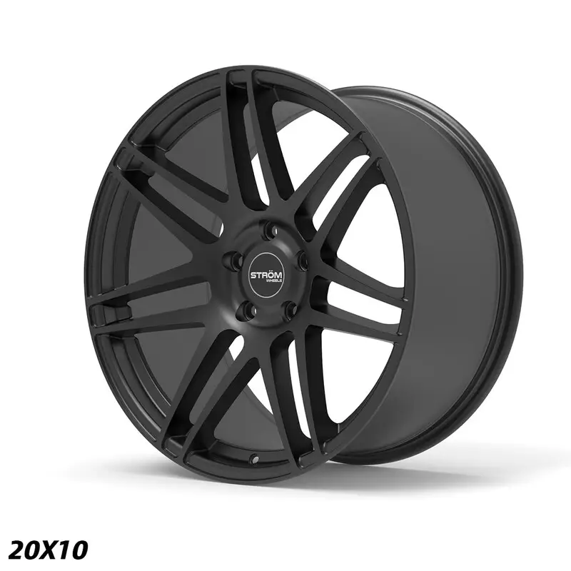 Ström STR3 20x10 5x120 ET40, Noir Satiné Commander Vite